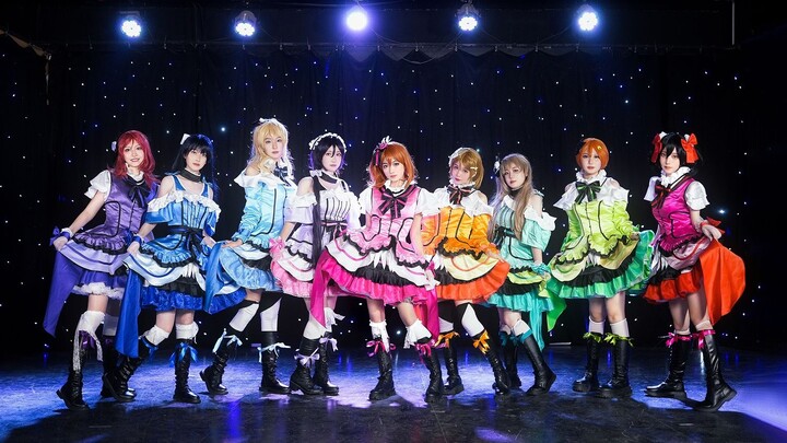 【ajsaE】KiRa-KiRa Sensation☆Màn góp mặt đầu tiên của đoàn múa, du xuân về cùng các cô gái nào!