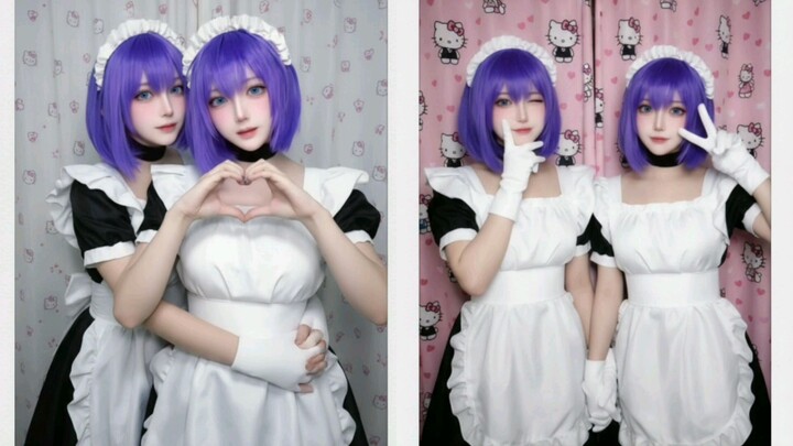 Kaede x Suzu Cosplay 💜💜