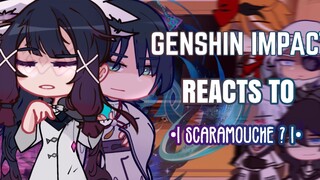 ✨Genshin lmpact Reacts to Scaramouche ‖ Gacha Club✨