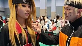 Cuộc phỏng vấn ngẫu nhiên tại Naruto Comic Con? Kéo cái lớn (