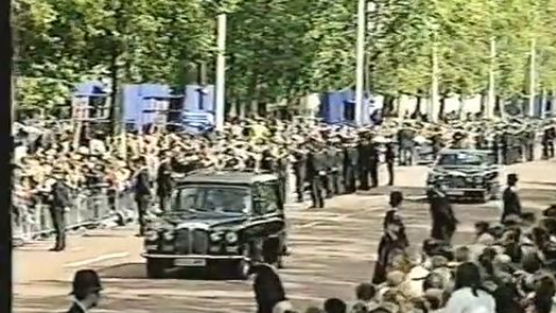 Princess Diana's funeral as broadcasted in NZ 1997
