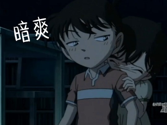 小兰打小一股奶味，新一这小子打小一股大佐味