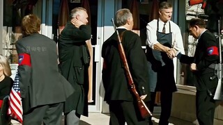 A group of people fired into the sky for no apparent reason, and the bullets shot upward only to plu