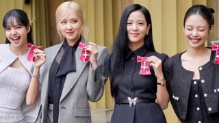 【BLACKPINK】تقدير من قصر باكنغهام في المملكة المتحدة! الجميع يرتدي بذلات رسمية!