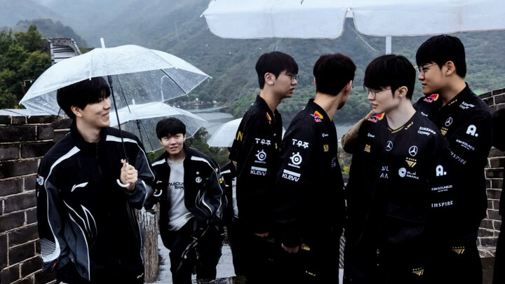 TheShy meets Faker at the Great Wall