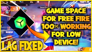 Game Space For Free Fire Fix Lag Highly Recommend For 1GB 2GB 3GB 4GB Ram