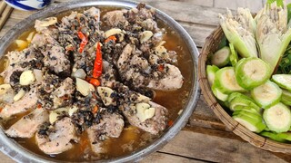 Sườn non hấp tàu xì. Món ngon ngày mưa - Bin Đen Miền Tây # 147