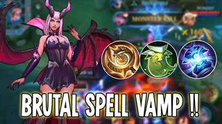 ALICE BRUTAL SPELL VAMP ‼️(100% BROKEN😭) | BUILD ALICE NEW META