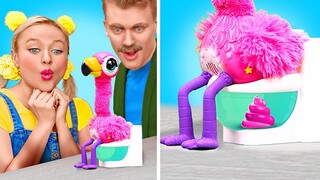 ALAT-ALAT YANG WAJIB ADA DAN PARENTING GENIUS || Mainan Bermanfaat! Ide DIY Terbaik oleh 123 GO!
