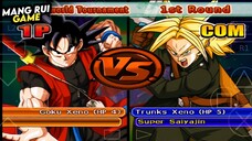 Goku Xeno ( Base ) Melawan Trunks Xeno ( Super Saiyan ) di Tournament Akhirat!!!