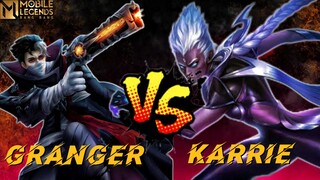 Pertarungan Sengit !!😱Granger Vs Karrie