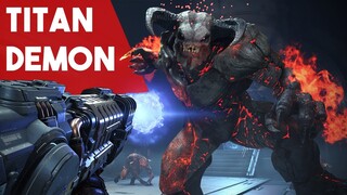 Doom Eternal The Most Epic & Badass Final Boss Fight Titan Demon Gameplay - Ending