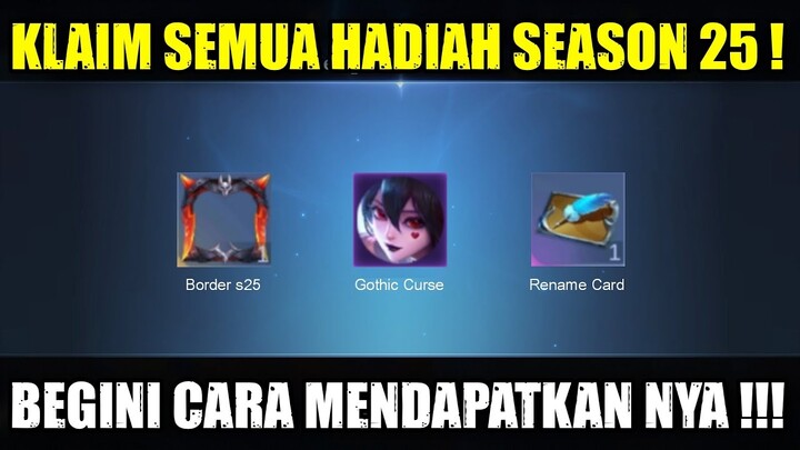 KLAIM SEMUA HADIAH TOP UP PERTAMA SEASON 25! cara mendapatkan Skin Elite Selena Gratis Di Season 25