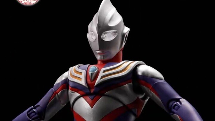 9900! Phiên bản SHF của Bandai Nakamura Koji, tượng xương thật Tiga Ultraman loại composite [Model F