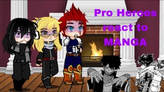 Pro Heroes react to manga // part 2 // Read Warning! // Smol Yeager