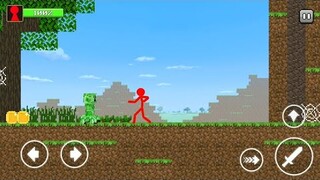 Stickman VS Monsters : Stickman Minecraft - Walkthrough 1