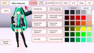 HOW TO PLAY AS MIKU HATSUNE IN SAKURA SCHOOL SIMULATOR - PROPS ID - TUTORIAL/HACKS