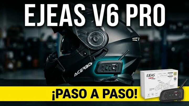 iNSTALACION intercomunicadores ejeas v6 PRO