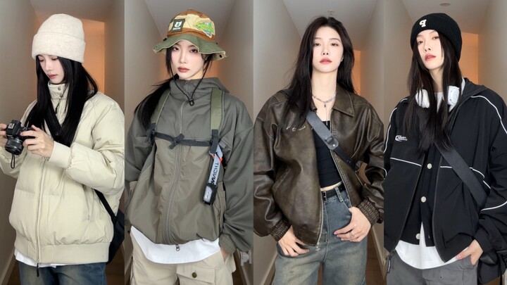 Phong cách đường phố unisex: Cứ mặc thế này là ngầu hết nấc! Cách phối áo khoác gió, áo da, áo khoác