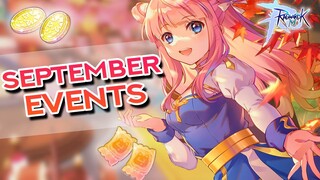 RAGNAROK SEPTEMBER 2021 EVENTS GUIDE ~ More Freyr Coins, Time Invitation, and Headgears!