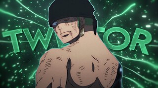 Zoro Awakens Conquerors Haki infusion Twixtor Clips 4K CC AND NO CC (One Piece 1060)