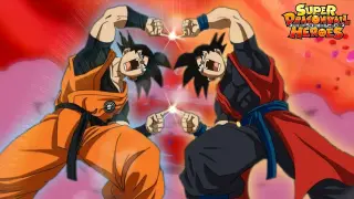 Goku Fusion With Xeno Goku Super Dragon Ball Heroes