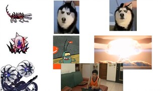 ความประทับใจแรกของศัตรูภายใต้กระแสน้ำที่พลิกคว่ำเทียบกับตอนนี้