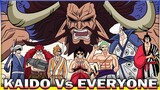 Kaido Vs Everyone | One Piece