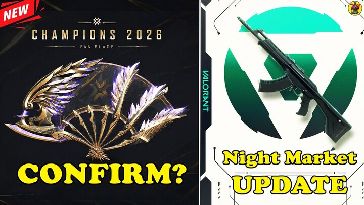 VALORANT Night Market October 2026 LEAKED?! 👀 + Champions 2026 Fan Melee?! 😱