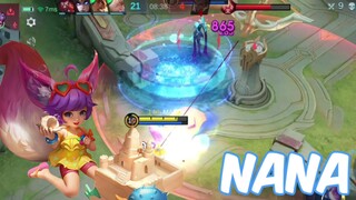 Nana bocil kematian dibuff jdi ngeri🙀 • Mobile Legends