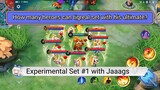 ðŸ�¯How many heroes can tigreal set with his ultimate?ðŸ›¡ï¸�| Experiment with JaaagsðŸ¤�