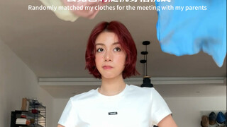 When I wear randomly generated clothes to meet my parents...｜Random Outfit Challenge 3.0