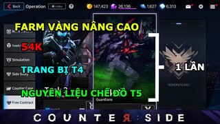 COUNTER: SIDE :  Farm vàng + đồ nâng cao cực XỊN cho anh em =))))