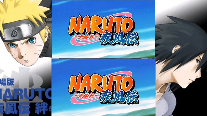 Naruto Opening 3 - (Verrsion 1 and Version 2) Comparison
