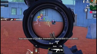 PUBG Mobile - Lần Đầu Chung Team Cùng Tony Sama Và Linh ATM Cân Map Sanhok