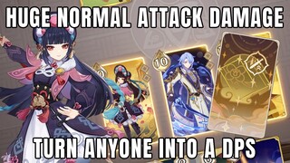 Yun Jin Normal Attack Buffs Are INSANE! | Genshin TCG