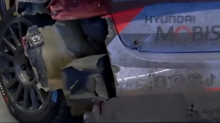 All 4 wheels MUST rotate! WRC mechanics save the day