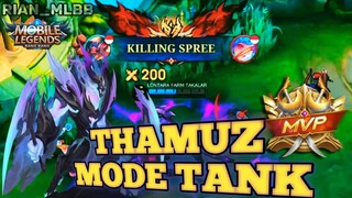 THAMUZ mode tank🔥 masih mantap.. masih bisa mpv❗❗