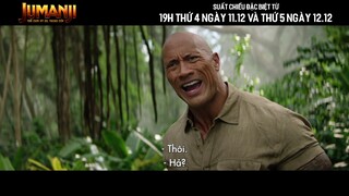 Jumanji: Trò Chơi Kỳ Ảo - Thăng Cấp | CẤP ĐỘ MỚI | SNEAK SHOW