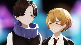 【边狱公司/MMD】「烙印在眼中的乃是蓝光」*德米安/辛克莱*