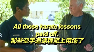 老头练了一辈子的空手道终于派上用场，没想到差点给自己引来牢狱之灾