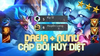 [ĐTCL] DAEJA CÙNG BẦY NGỰA HỦY DIỆT TEAM BẠN | GIÁO ÁN 6 HUYỄN LONG + 5 KỴ SĨ