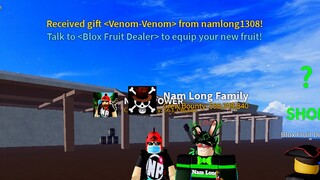 Mình Được 1 Youtuber Tặng Trái Ác Quỷ VENOM trong UPDATE 15 BLOX FRUITS!!! | Roblox