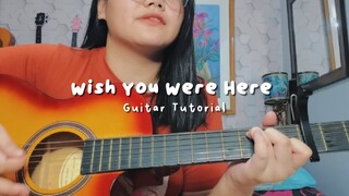 Wish You Were Here - Avril Lavigne | Guitar Tutorial