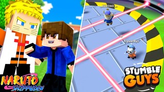 DESAFIEI NARUTO UZUMAKI no JOGO STUMBLE GUYS !! Minecraft MOD