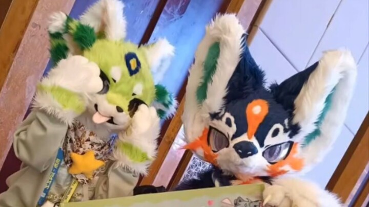 #福瑞#Comic Expo nhiều quá, các người bắt nạt tôi à😭