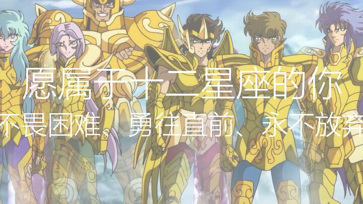 【1080P60帧】神圣衣黄金圣斗士：勇往直前！无所畏惧！