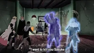 Hashirama Stopped Tobirama to Kill Sasuke   Orochimaru Revived 4 Kage English Dub