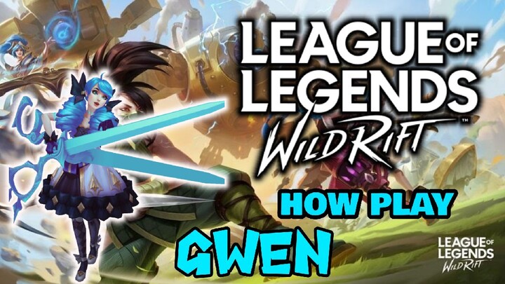 GWEN - WILD RIFT League Of Legends #bestofbest