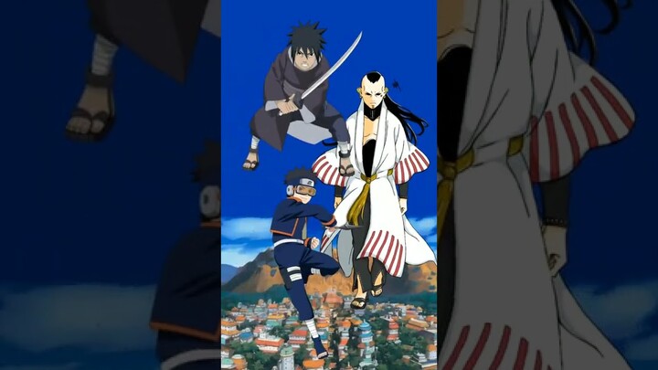 Who is strongest? Madara and Obito VS Isshiki #anime #edit #naruto #shorts